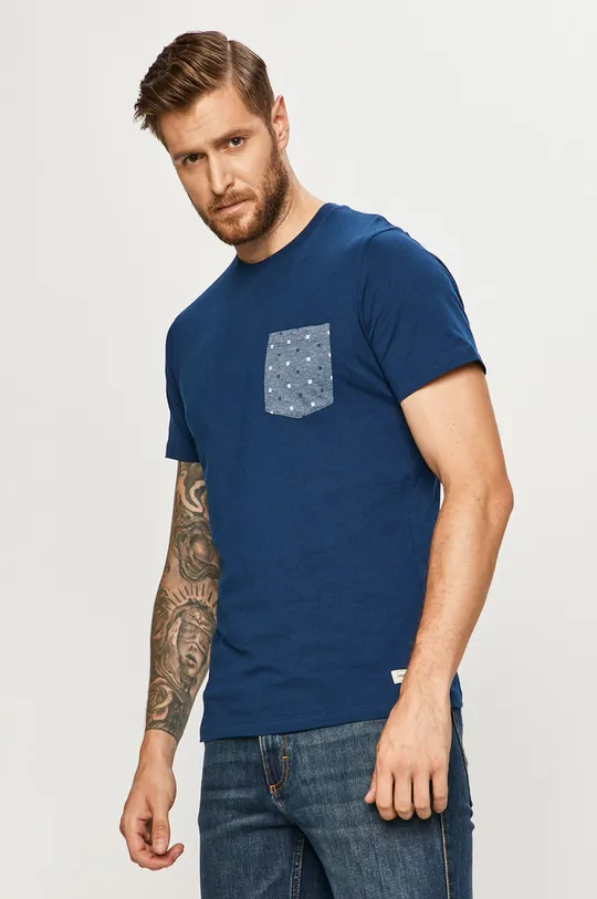 modrá Produkt by Jack & Jones - Tričko Pánsky