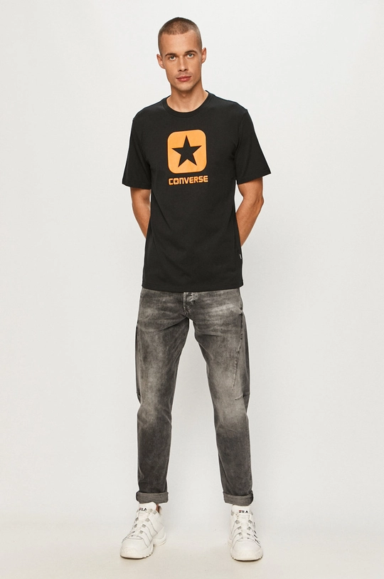 Converse - T-shirt czarny