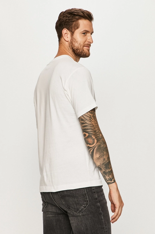 New Balance - T-shirt MT03518WT 100 % Bawełna