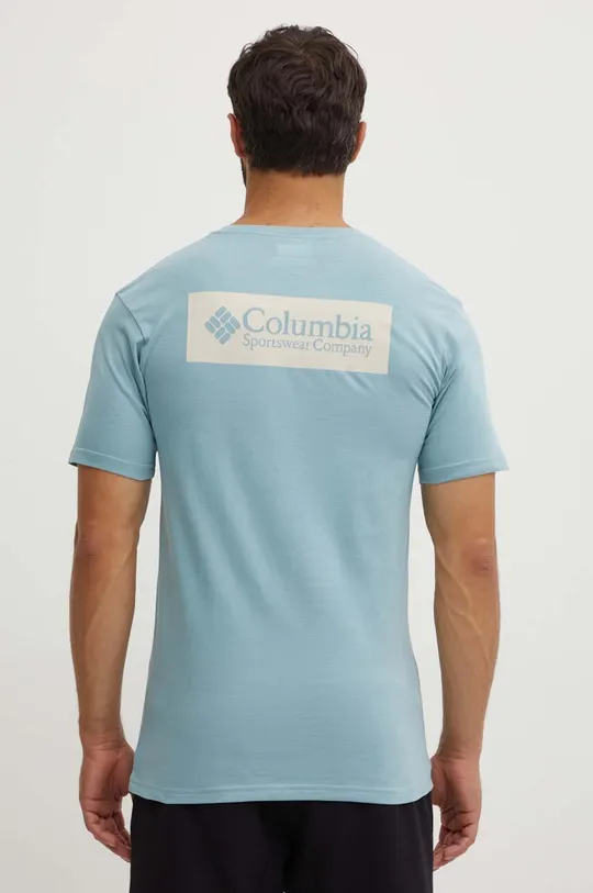 Βαμβακερό μπλουζάκι Columbia North Cascades 100% Βαμβάκι