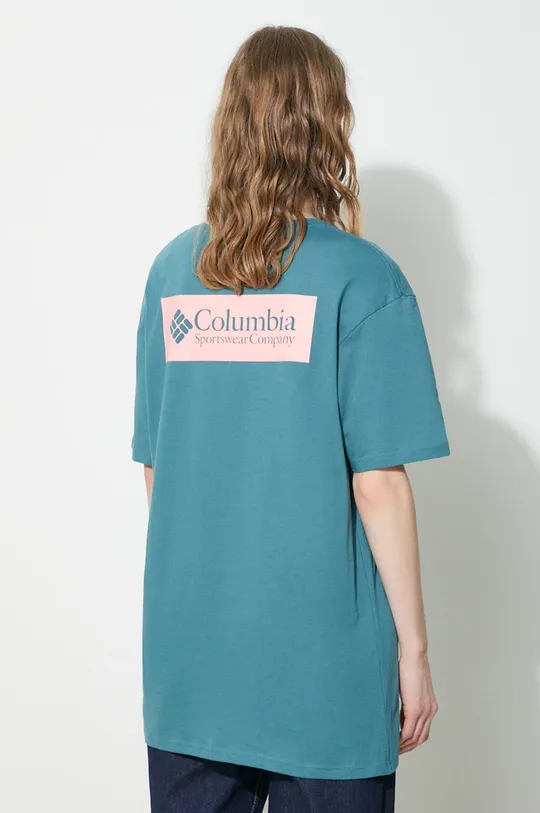Bavlněné tričko Columbia North Cascades 100 % Bavlna