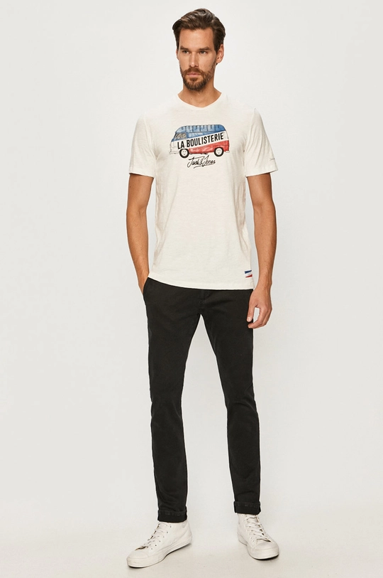 Jack & Jones - T-shirt bézs