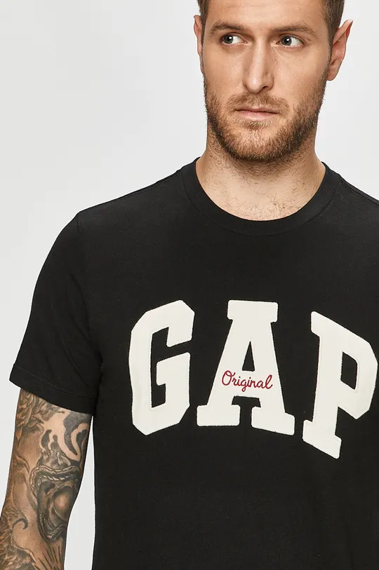 czarny GAP - T-shirt
