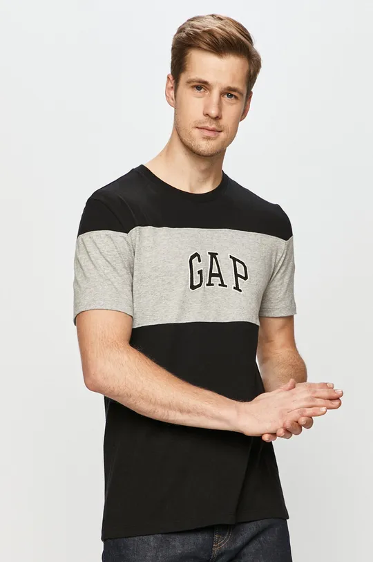 czarny GAP - T-shirt