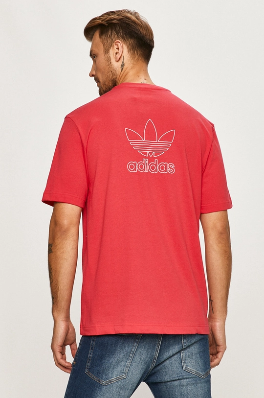 ružová adidas Originals - Tričko GE0797