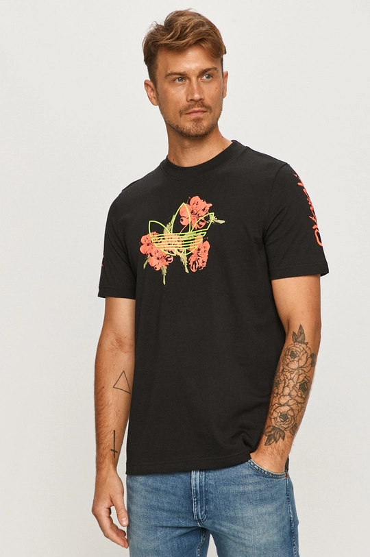 fekete adidas Originals - T-shirt GJ7769 Férfi