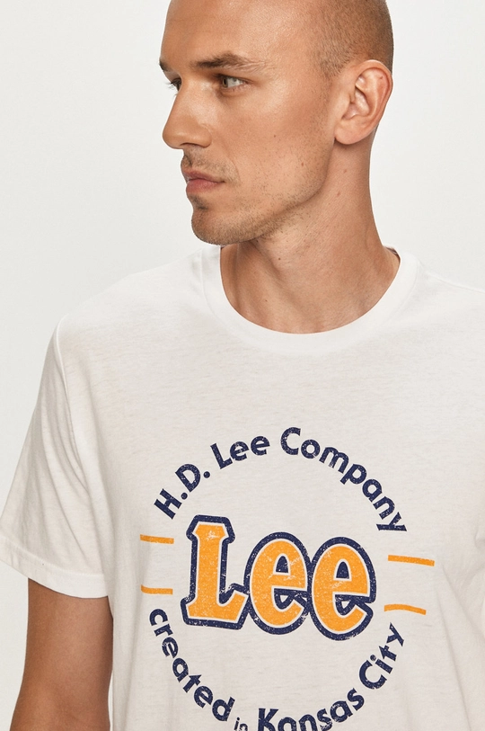 fehér Lee - T-shirt