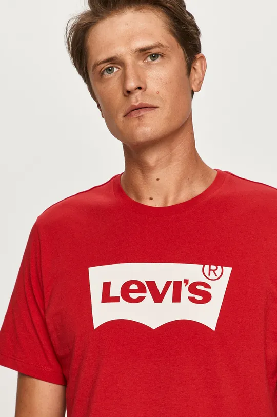 piros Levi's - T-shirt