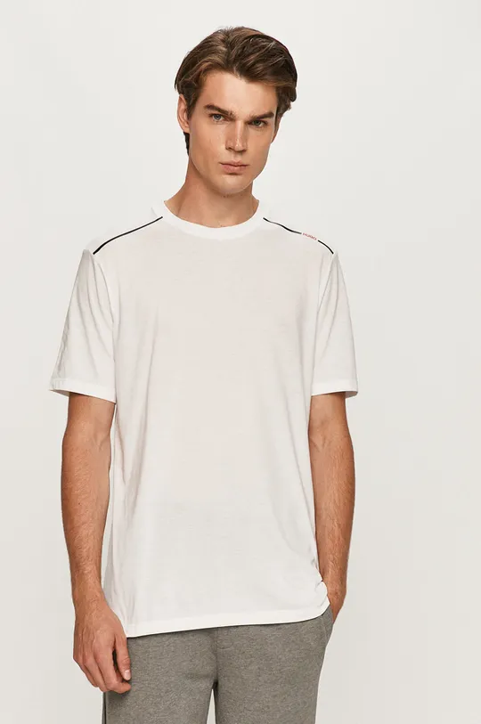 biały Hugo - T-shirt 50432062 Męski