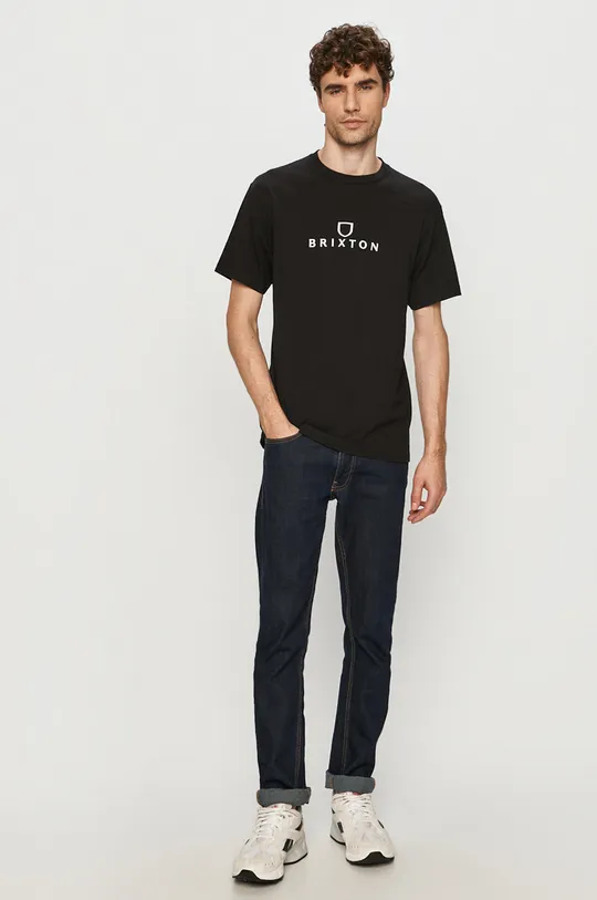 Brixton - T-shirt czarny