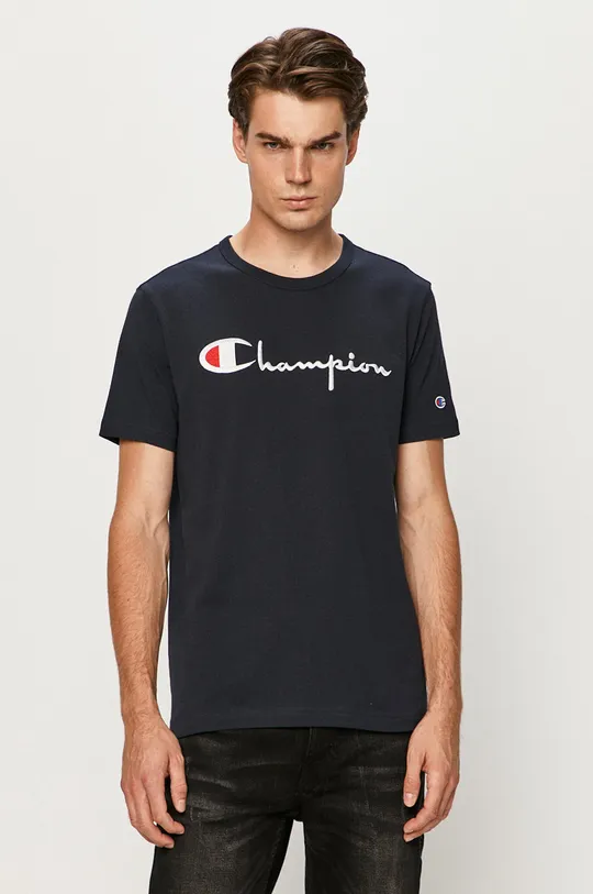sötétkék Champion - T-shirt 210972. Férfi