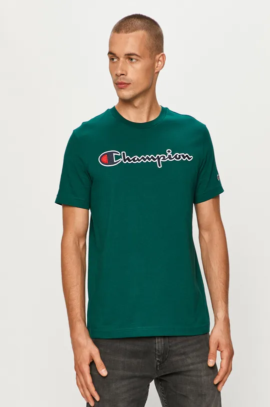 zielony Champion - T-shirt 214726 Męski