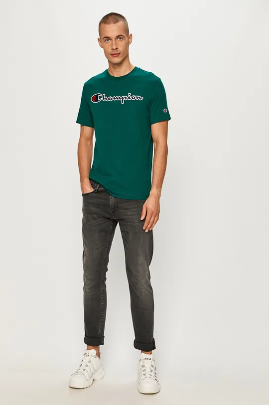 Champion - T-shirt 214726 zielony