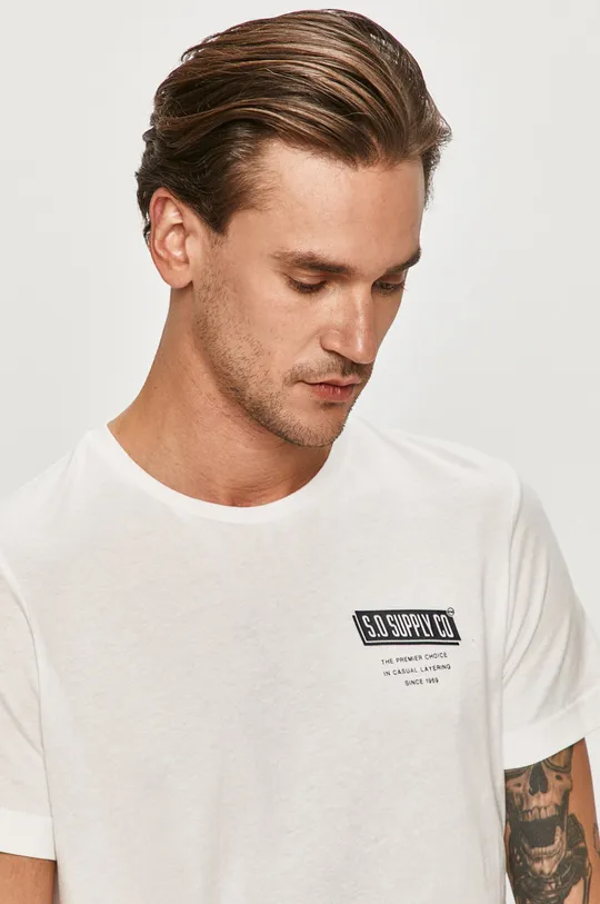 fehér s. Oliver - T-shirt Férfi