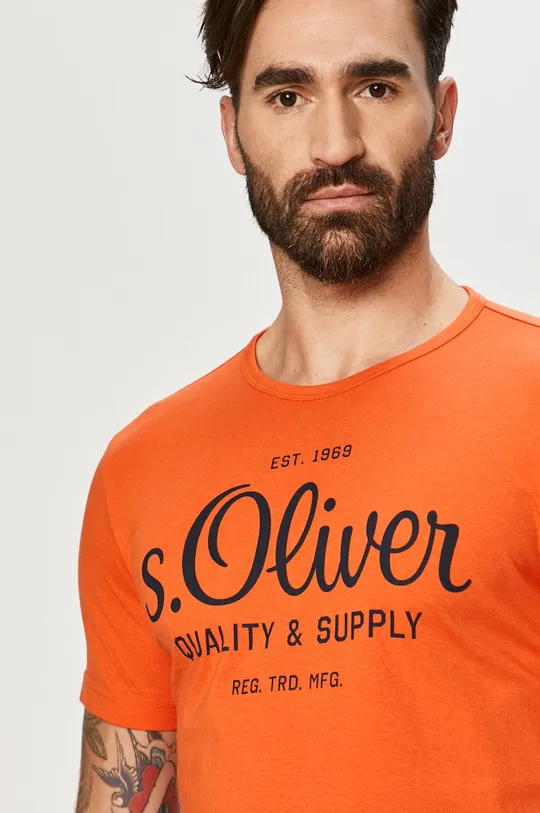 narancssárga s. Oliver - T-shirt