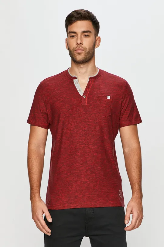červená Tom Tailor Denim - Polo tričko Pánsky