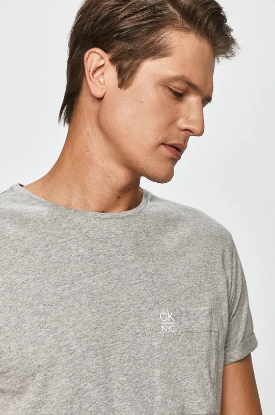 szürke Calvin Klein - T-shirt