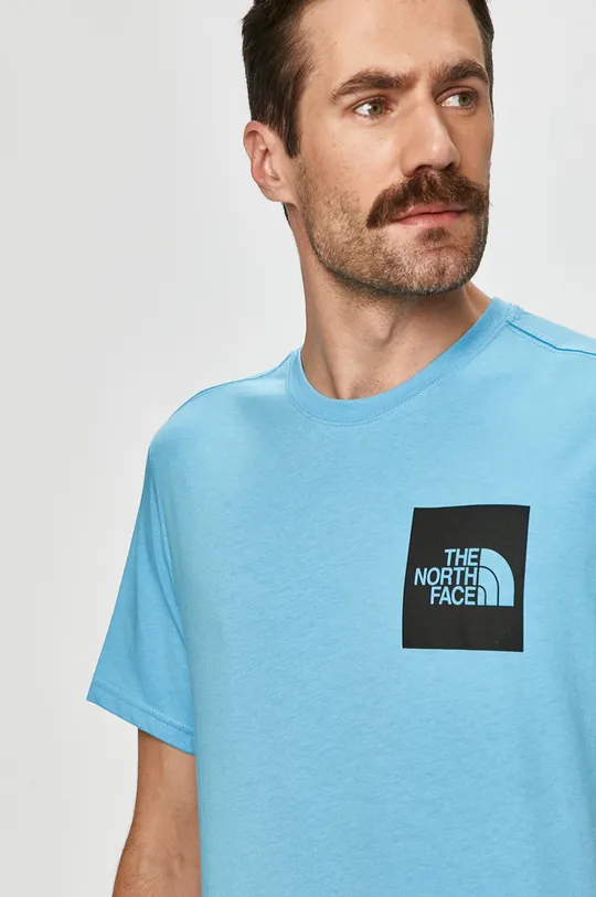 niebieski The North Face - T-shirt