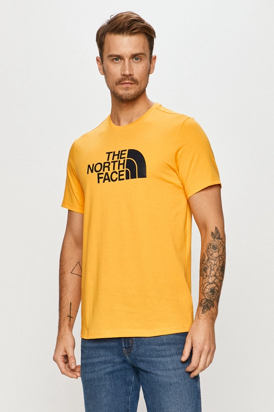 sárga The North Face - T-shirt Férfi