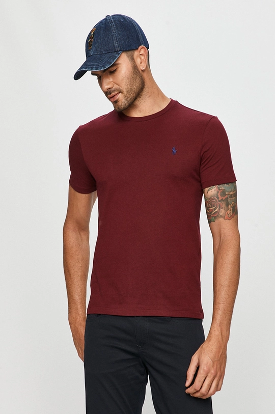 burgundské Polo Ralph Lauren - Tričko Pánsky