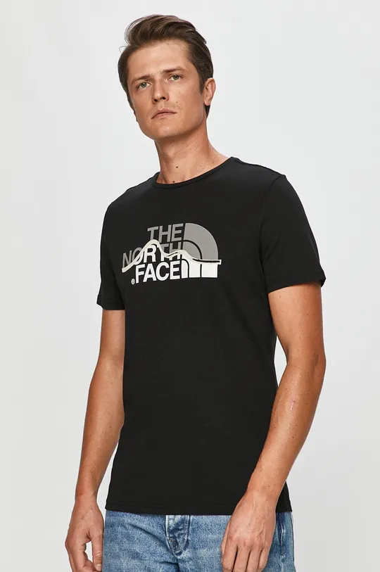 μαύρο The North Face - Μπλουζάκι Ανδρικά