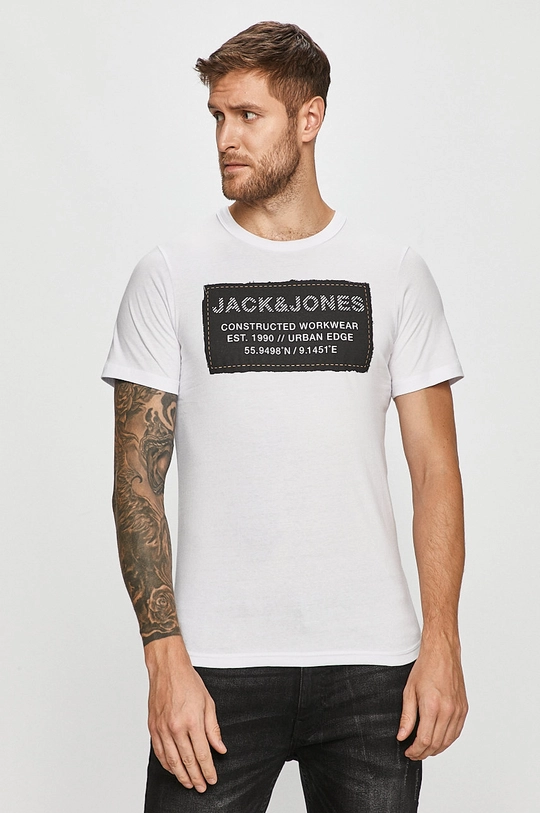 fehér Jack & Jones - T-shirt Férfi