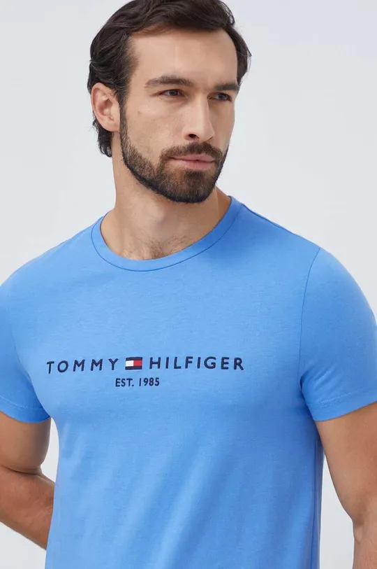 Bavlnené tričko Tommy Hilfiger 100 % Organická bavlna