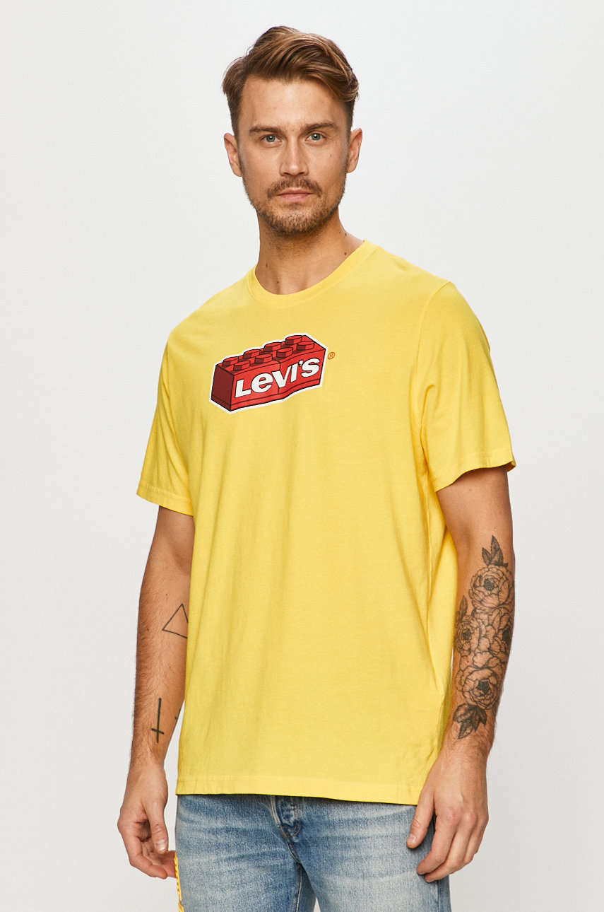 žlutá Tričko Levi's X Lego Pánský