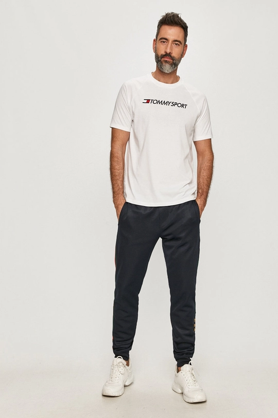 Tommy Sport - T-shirt fehér