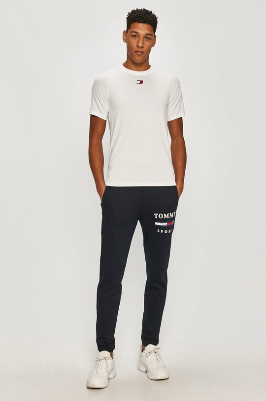 Tommy Sport - T-shirt fehér