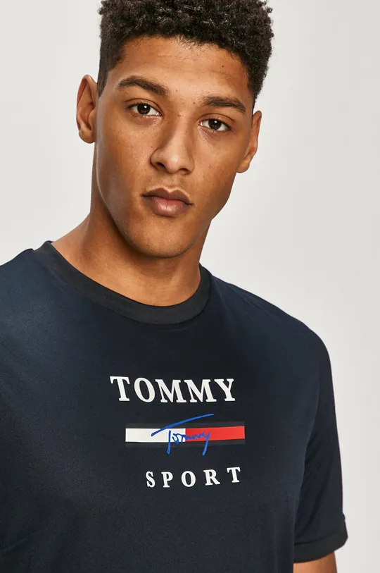 sötétkék Tommy Sport - T-shirt
