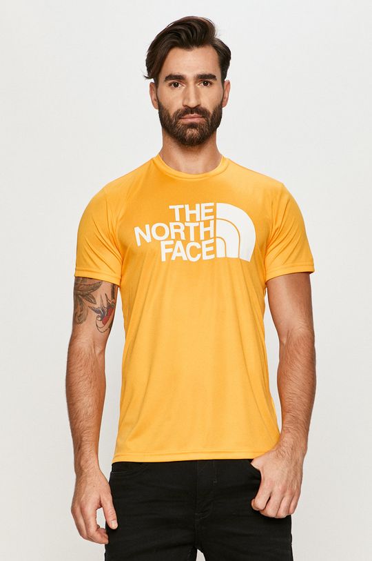 bursztynowy The North Face - T-shirt Męski