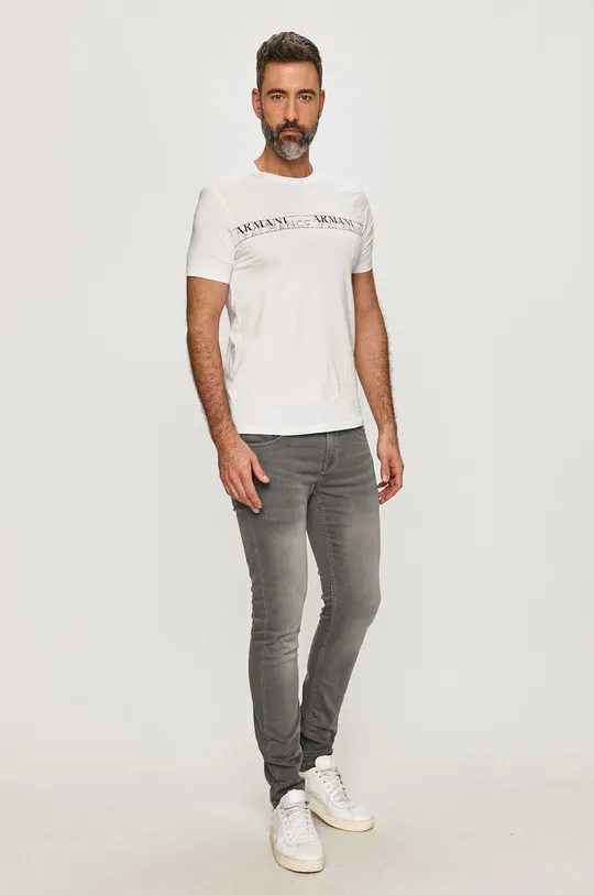 Armani Exchange - Tričko biela
