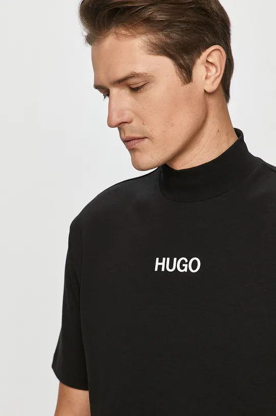 czarny Hugo - T-shirt 50458273