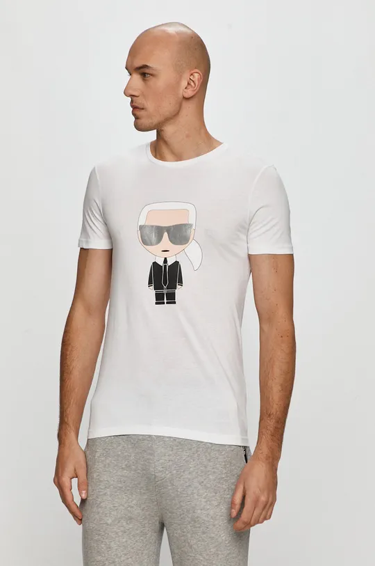 fehér Karl Lagerfeld - T-shirt