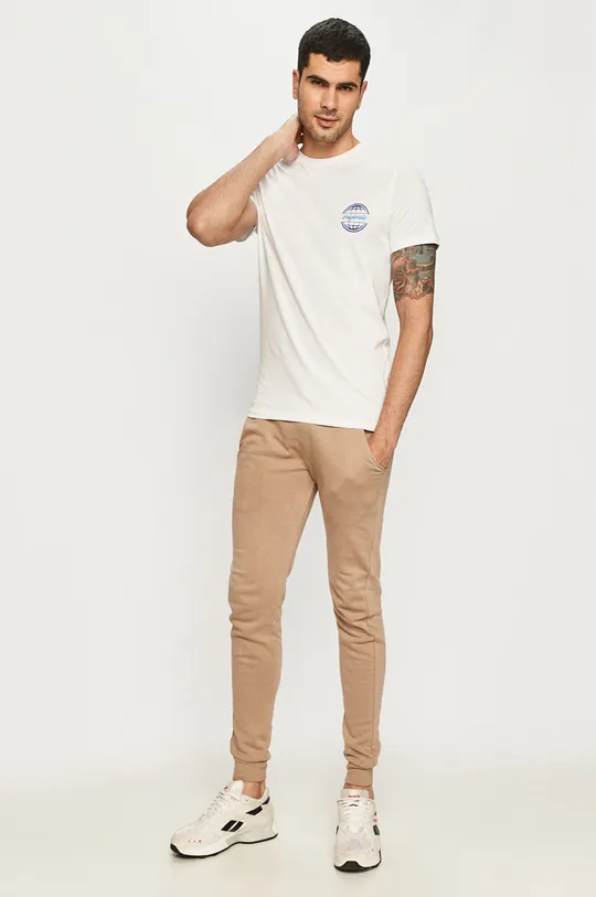 Jack & Jones - T-shirt biały