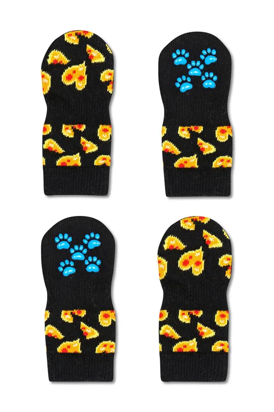 πολύχρωμο Happy Socks - Κάλτσες για σκύλους Pizza Love Dog Unisex