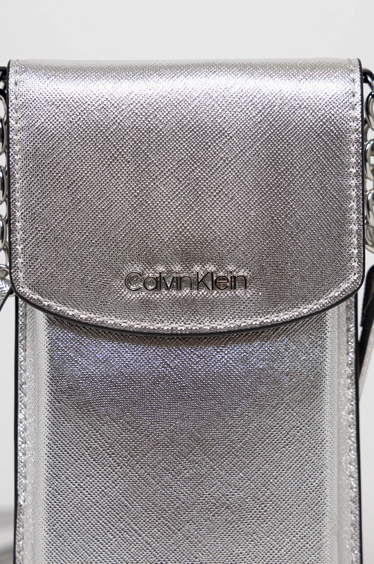 Calvin Klein Etui na telefon srebrny