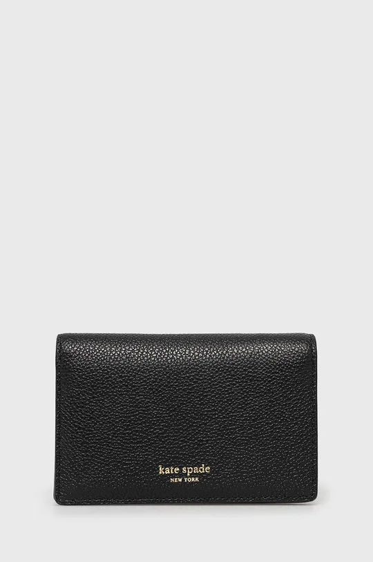 čierna Kožená peňaženka Kate Spade Dámsky