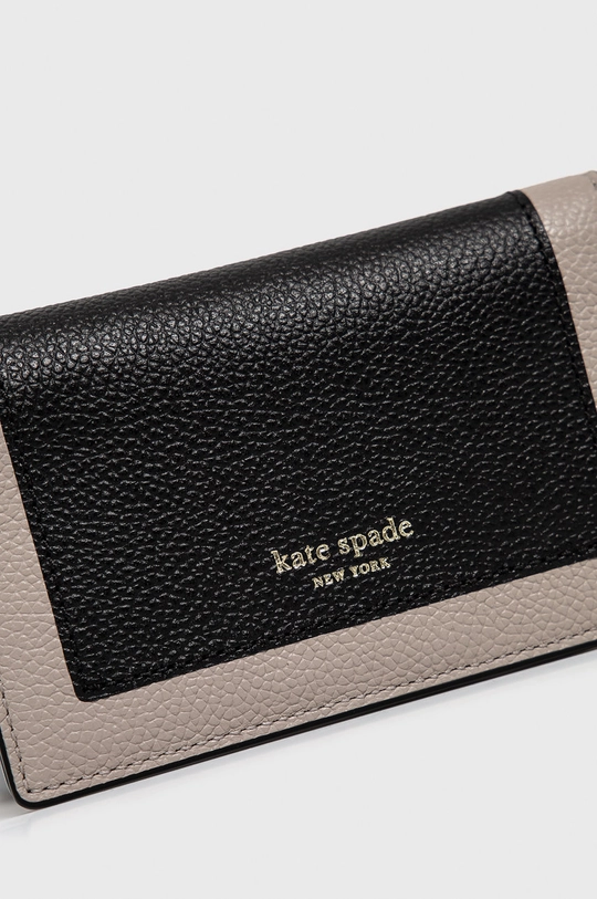 čierna Kožená peňaženka Kate Spade