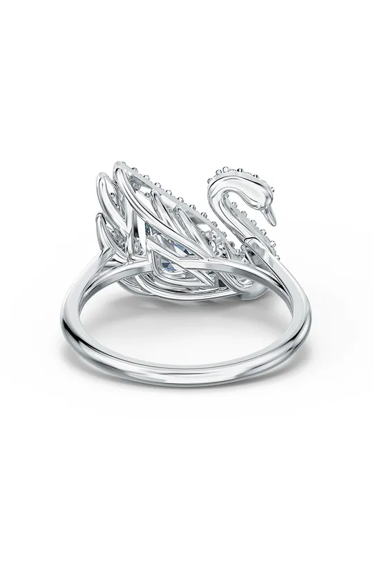 ezüst Swarovski - Gyűrű DANCING SWAN