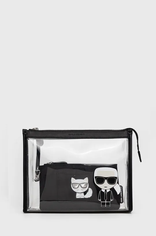 črna Kozmetična torbica Karl Lagerfeld Ženski