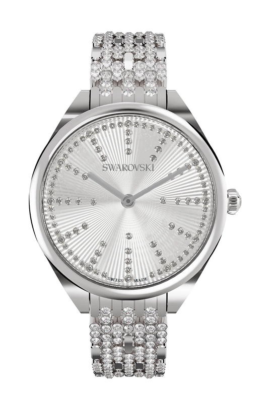 ασημί Ρολόι Swarovski Γυναικεία