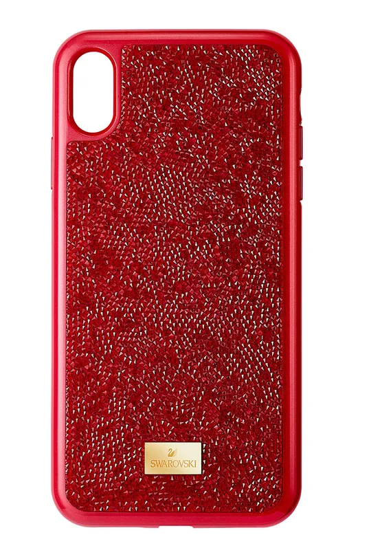 crvena Etui za telefon iPhone XS Max Glam Rock Swarovski Ženski