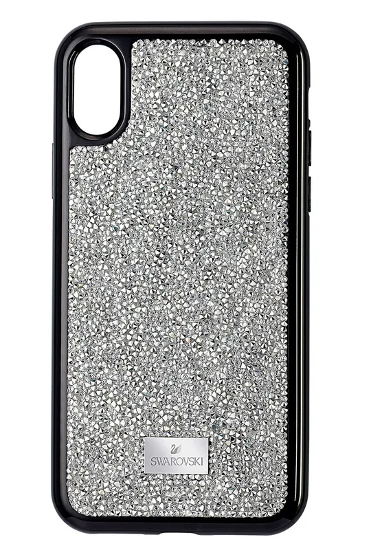 srebrny Swarovski Etui na telefon iPhone XS Max Glam Rock 5515013 Damski