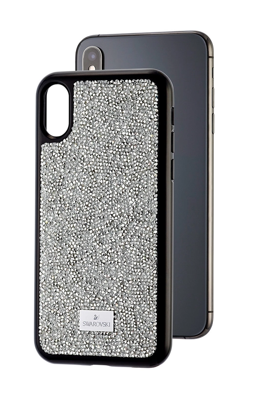 Θήκη κινητού Swarovski iPhone XS Max Glam Rock ασημί