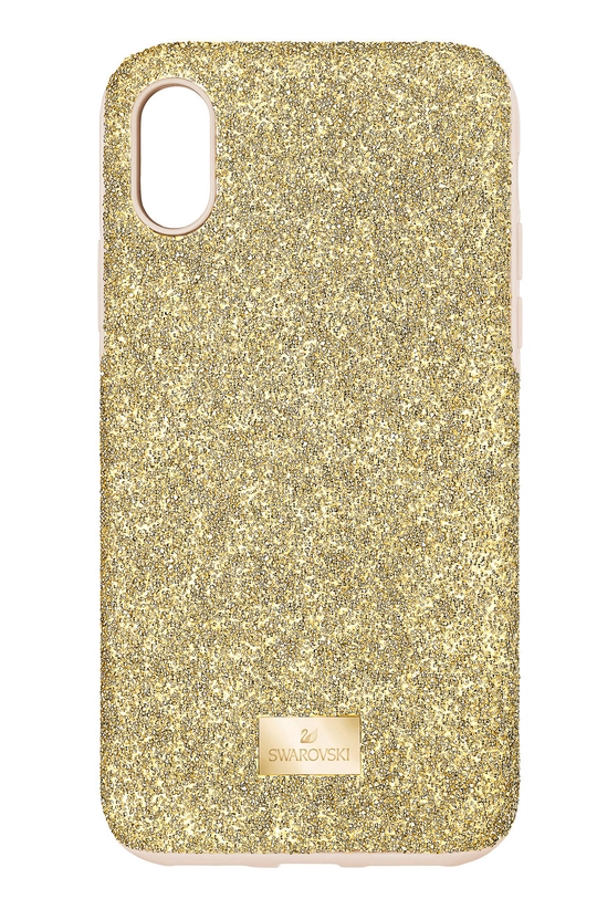 złoty Swarovski Etui na telefon iPhone XS Max High 5533974 Damski