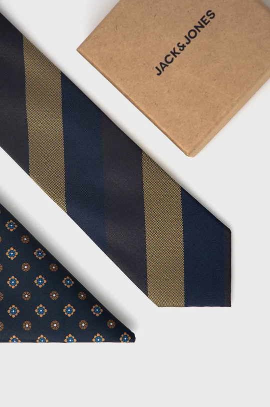 σκούρο μπλε Γραβάτα και τετράγωνο μαντήλι τσέπης Jack & Jones Ανδρικά