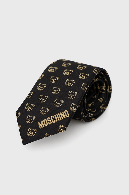 чёрный Галстук Moschino Мужской