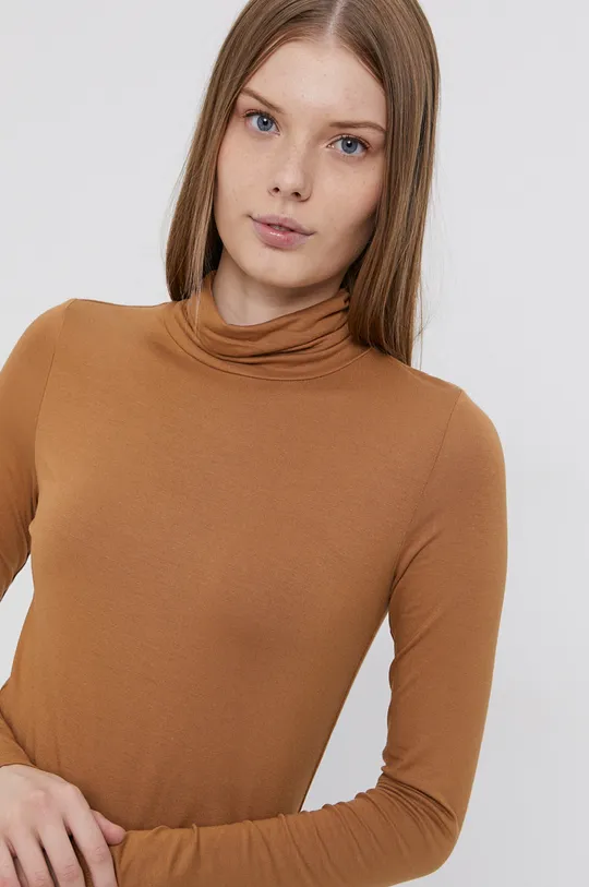 brązowy Tom Tailor Longsleeve